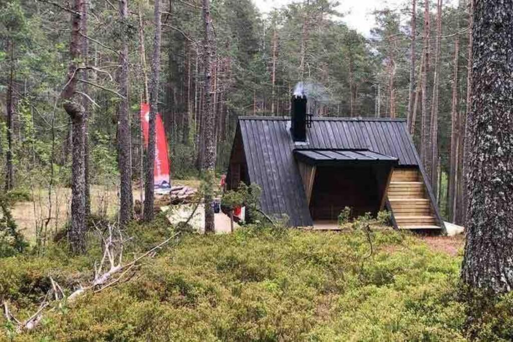 Hytte I Stryn Med Elbil Lader Екстер'єр фото